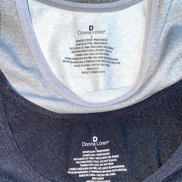 Like new 2pk slimming tank tops - Picture 2 of 2